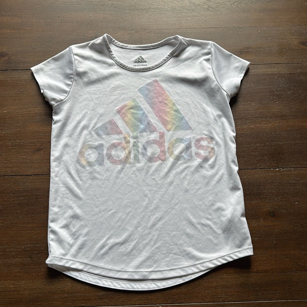 Size S 7/8 Adidas Aeroready quick dry athletic tee